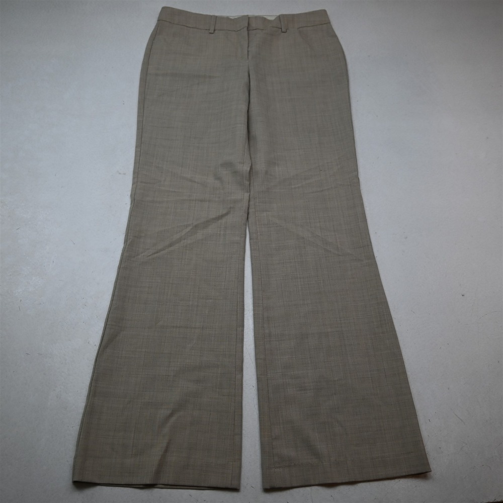 Express 8 Beige Khaki Tan Brown Editor Flare Dress Womens Pants